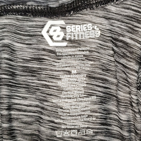 Series 8 Cowl Neck Long Sleeve Fitness Top M - Picture 8 of 8